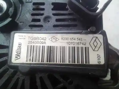 Piesă de schimb auto la mâna a doua alternator pentru renault twingo authentique referințe oem iam 8200654541  107016742