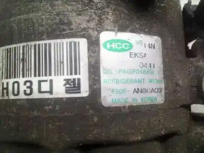Second-hand car spare part air conditioning compressor for hyundai i30 (pd) 1.6 crdi cat oem iam references an8ca03  