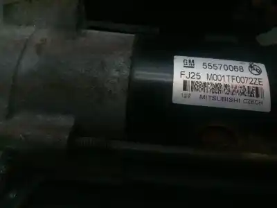 Second-hand car spare part starter motor for opel zafira (c) 1.6 16v cdti dpf oem iam references 55570068  