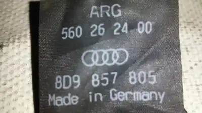 Автозапчастина б/у задній лівий ремін безпеки для audi a4 b5 (8d2) 2.8 quattro посилання на oem iam 0566206601  