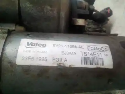 Peça sobressalente para automóvel em segunda mão motor de arranque por ford fiesta (cb1) econetic referências oem iam 8v2111000ae  ts14e11