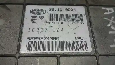 Peça sobressalente para automóvel em segunda mão centralina de motor uce por citroen ax monpti referências oem iam 9625274380 16227124 g6110d04