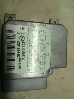 Second-hand car spare part airbag control unit for ssangyong korando * oem iam references 8691006500  220428402