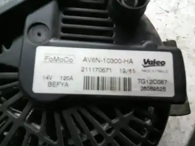 Recambio de automóvil de segunda mano de alternador para ford fiesta (cb1) 1.6 16v ti-vct cat referencias oem iam av6n10300ha  211170671 tg12c087