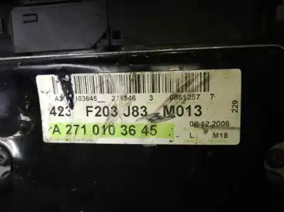 Second-hand car spare part complete engine for mercedes-benz clase c (w203) sportcoupe c 180 compressor (203.746) oem iam references m271946 m271.946 271946