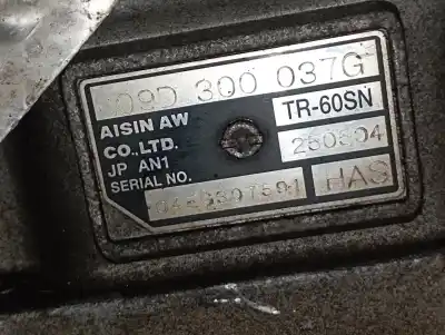 İkinci el araba yedek parçası vites kutusu için porsche cayenne (typ 9pa) s oem iam referansları has tr-60sn 09d300037g