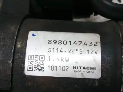 Peça sobressalente para automóvel em segunda mão motor de arranque por opel combo cargo referências oem iam 8980147432  