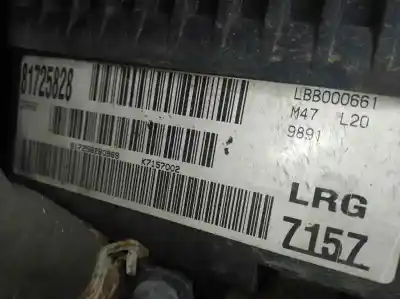 Peça sobressalente para automóvel em segunda mão motor completo por land rover freelander (ln) 2.0 se familiar [2.0 ltr. - 80 kw td4 cat] referências oem iam m47  