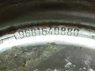 Peça sobressalente para automóvel em segunda mão polia do virabrequim por citroen c5 berlina 2.0 hdi fap referências oem iam 9681640880  