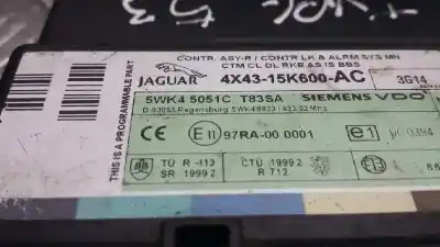 Pezzo di ricambio per auto di seconda mano modulo elettronico per jaguar x-type 2.0 d executive riferimenti oem iam 4x4315k600ac  5wk45051c