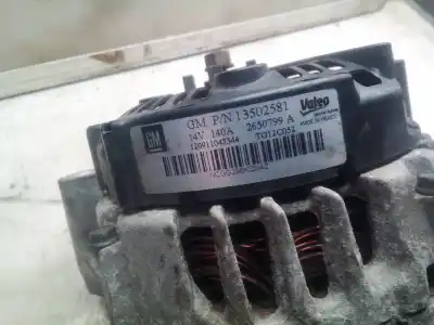 Second-hand car spare part alternator for opel astra j lim. 2.0 16v cdti oem iam references 13502581  2650799a Second-hand car spare part alternator for opel astra j lim. 2.0 16v cdti oem iam references 13502581  2650799a