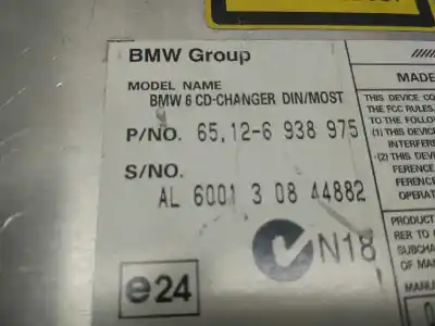 Gebrauchtes Autoersatzteil audiosystem / radio-cd zum bmw serie 5 berlina (e60) 530d oem-iam-referenzen 65126938975  