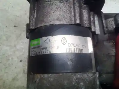 Peça sobressalente para automóvel em segunda mão motor de arranque por renault kangoo 1.6 16v cat referências oem iam 8200266777a  d7e47