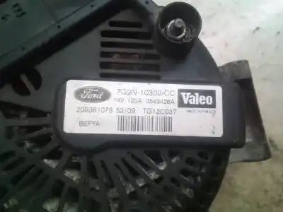Pezzo di ricambio per auto di seconda mano alternatore per ford focus lim. (cb8) titanium riferimenti oem iam 7g9n10300cc  209381078. tg12c037