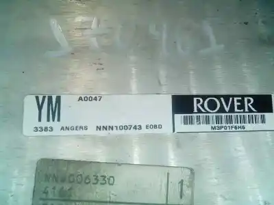Second-hand car spare part ECU ENGINE CONTROL for MG SERIE 45 (RT)  OEM IAM references NNN100743 3383 A0047