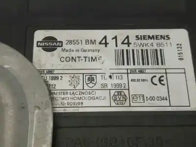 Gebrauchtes Autoersatzteil steuergerät für wegfahrsperre zum nissan almera (n16/e) acenta oem-iam-referenzen 5wk48511  