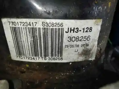 Second-hand car spare part gearbox for renault clio iii expression oem iam references jh3128  