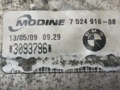 Peça sobressalente para automóvel em segunda mão intercooler por bmw serie 1 berlina (e81/e87) 2.0 turbodiesel cat referências oem iam 3093796  752491608