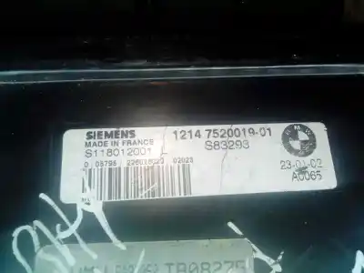 Автозапчасти б/у БЛОК УПРАВЛЕНИЯ ДВИГАТЕЛЕМ за BMW MINI (R50,R53)  ссылки OEM IAM S118012001L  1214752001901