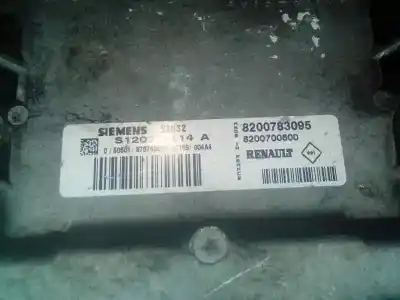 Second-hand car spare part ecu engine control for renault clio iii 1.2 16v oem iam references 8200783095  8200700600