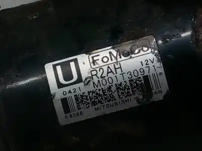 Peça sobressalente para automóvel em segunda mão motor de arranque por mazda 3 lim. (bl) luxury referências oem iam r2ah  m001t30971