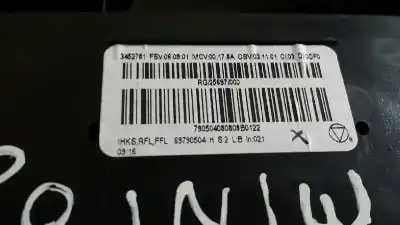 Peça sobressalente para automóvel em segunda mão comando de sofagem (chauffage / ar condicionado) por bmw mini (r56) one referências oem iam 69790504  