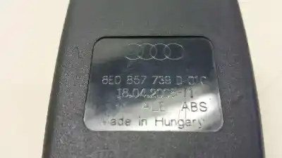 Peça sobressalente para automóvel em segunda mão conjunto de cintos de segurança traseiros por audi a4 berlina (8e) * referências oem iam 8e0857739  