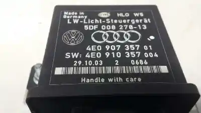 Peça sobressalente para automóvel em segunda mão módulo eletrônico por audi a8 d3 (4e2, 4e8) 4.0 tdi quattro referências oem iam 4e0907357  