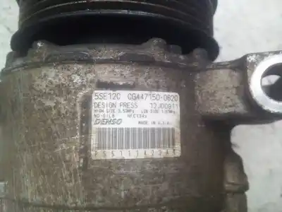 Second-hand car spare part air conditioning compressor for dodge caliber 2.0 16v crd cat oem iam references 5se12cc 12j00911 cg4471500620