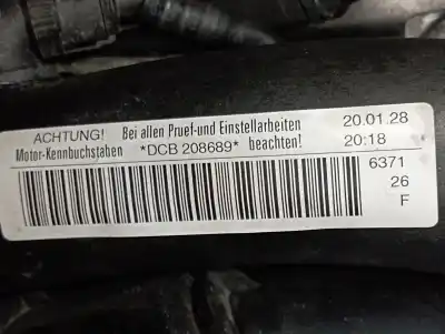 Second-hand car spare part complete engine for porsche cayenne basis oem iam references dcb  