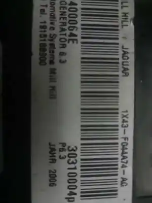 Peça sobressalente para automóvel em segunda mão airbag dianteiro direito por jaguar x-type 2.0 d executive referências oem iam 1x43f044a74ag  