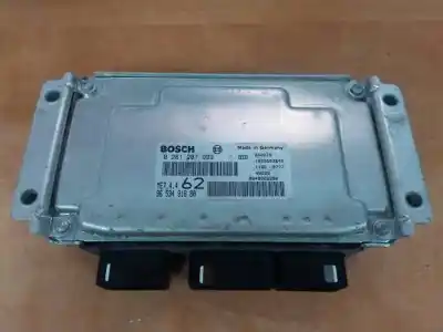 Second-hand car spare part ecu engine control for citroen c2 1.6 16v hdi fap oem iam references 9653491880  0261207999