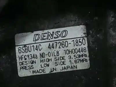 Peça sobressalente para automóvel em segunda mão compressor de ar condicionado a/a a/c por bmw serie 3 touring (e91) 2.0 turbodiesel cat referências oem iam 6452698786202  6sbu14c 4472601850