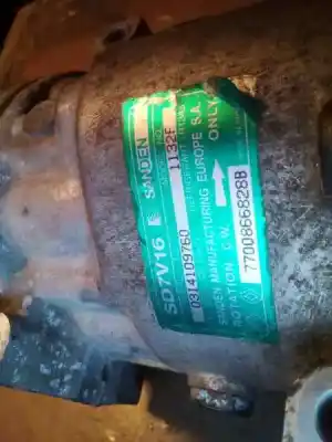 Second-hand car spare part air conditioning compressor for renault megane i scenic (ja0) 1.9 d rn oem iam references 0314109760  7700866828b