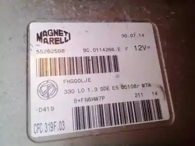 Pezzo di ricambio per auto di seconda mano centralina cambio automatico per fiat 500 l (330) lounge riferimenti oem iam 55262598  0114266