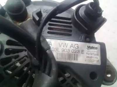 Gebrauchtes Autoersatzteil lichtmaschine zum volkswagen passat berlina (3c2) 2.0 tdi dpf oem-iam-referenzen 03l903023e 2605717a fg18t033 210023137