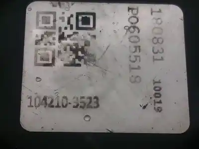 Peça sobressalente para automóvel em segunda mão alternador por ford focus lim. (cb4) trend referências oem iam 1042103523  p0605518