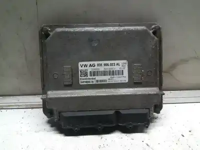 Second-hand car spare part ECU ENGINE CONTROL for SEAT IBIZA (6J5)  OEM IAM references 03E906023AL  03E906023L 5WP4054605