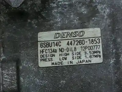 Second-hand car spare part air conditioning compressor for bmw x1 (e84) 2.0 turbodiesel cat oem iam references 6452698786204 4471908467 6sbu14c 4472601853