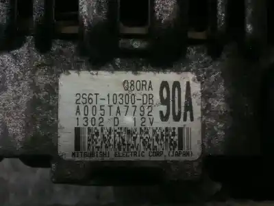 Peça sobressalente para automóvel em segunda mão alternador por mazda 2 berlina (dy) 1.4 active+ (59kw) referências oem iam 2s6t10300db  a005ta7792
