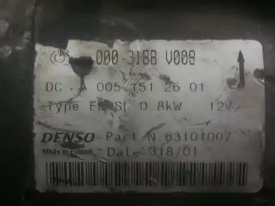 Second-hand car spare part starter motor for smart city-coupe 0.8 cdi (s1clc1. 450.300. 450.301. 450.302. 450.303.... oem iam references 0003188v008  a0051512601