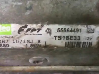 Peça sobressalente para automóvel em segunda mão motor de arranque por opel corsa d expression referências oem iam 55564491  ts18e33