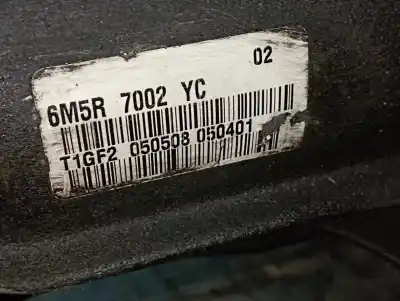 Peça sobressalente para automóvel em segunda mão caixa de velocidades por ford focus c-max (cap) 1.6 tdci cat referências oem iam 6m5r7002yc  