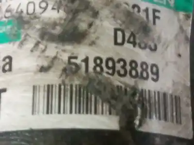 Peça sobressalente para automóvel em segunda mão compressor de ar condicionado a/a a/c por fiat linea (110) 1.3 16v jtd cat referências oem iam 51893889  r134a