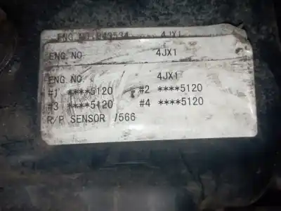Second-hand car spare part complete engine for isuzu trooper 3.0 dti (3-trg.) oem iam references 4jx1  