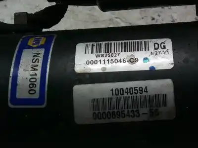 Peça sobressalente para automóvel em segunda mão motor de arranque por bmw serie 1 berlina (e81/e87) 1.6 16v cat referências oem iam 0001115046  