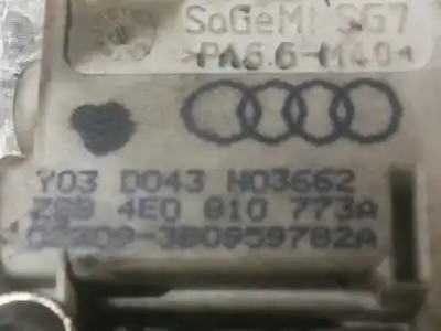 Second-hand car spare part tailgate central locking system  for audi a8 (4e2) 4.2 v8 40v oem iam references 4e0810773a  