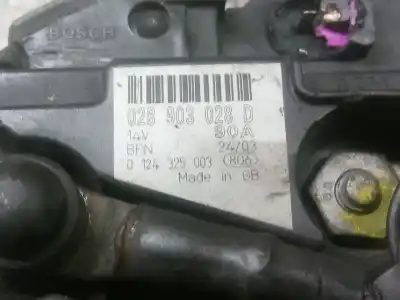 Автозапчастина б/у генератор для skoda fabia (6y2/6y3) 1.9 tdi посилання на oem iam 028903028d  0124325003