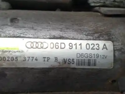 Pezzo di ricambio per auto di seconda mano motorino di avviamento per audi a4 cabrio (8h) 2.0 16v tfsi riferimenti oem iam 06d911023a  d6gs19
