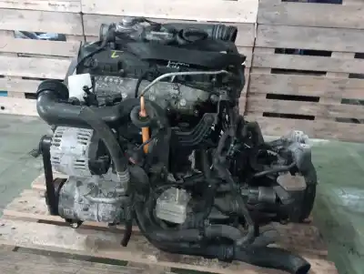 Pièce détachée automobile d'occasion moteur complet pour skoda octavia combi (1z5) 1.9 tdi dpf références oem iam bkc  